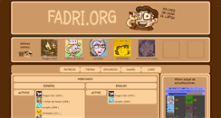 Desktop Screenshot of fadri.org