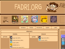 Tablet Screenshot of fadri.org